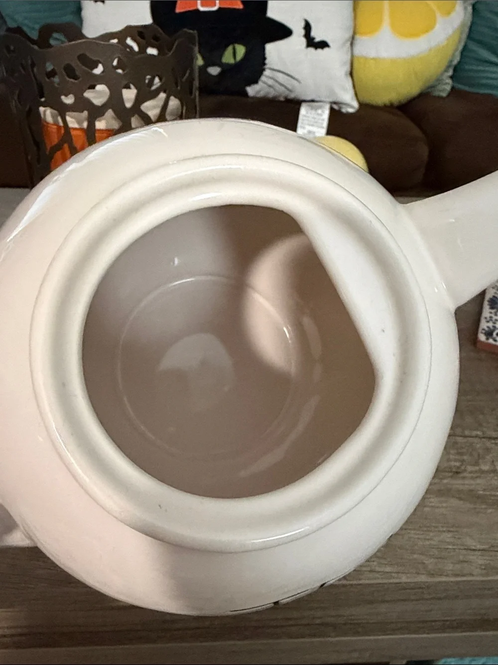 Rae Dunn Artisan Collection by Magenta ceramic teapot